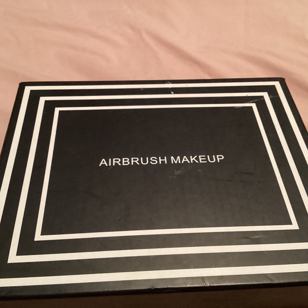 Air brush makeup machine